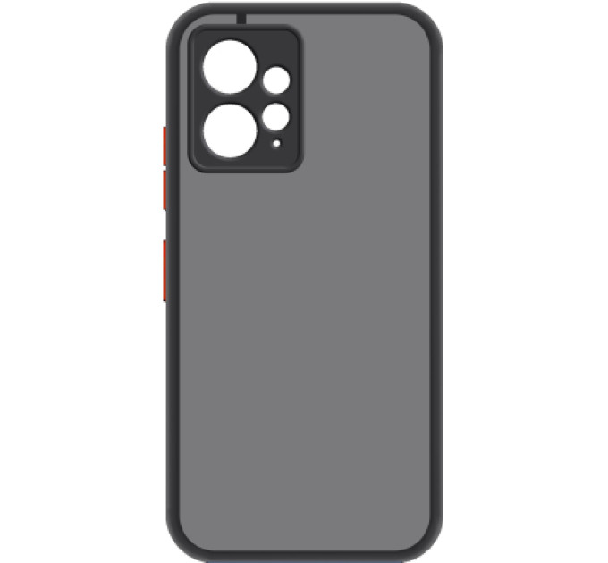 MAKE Чохол до мобільного телефона MAKE Xiaomi Redmi Note 12 Frame Black (MCF-XRN12BK)