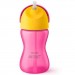 Philips AVENT Поїльник-непроливайка Philips AVENT з трубочкою 300 мл 12 міс+, рожевий (SCF798/02)