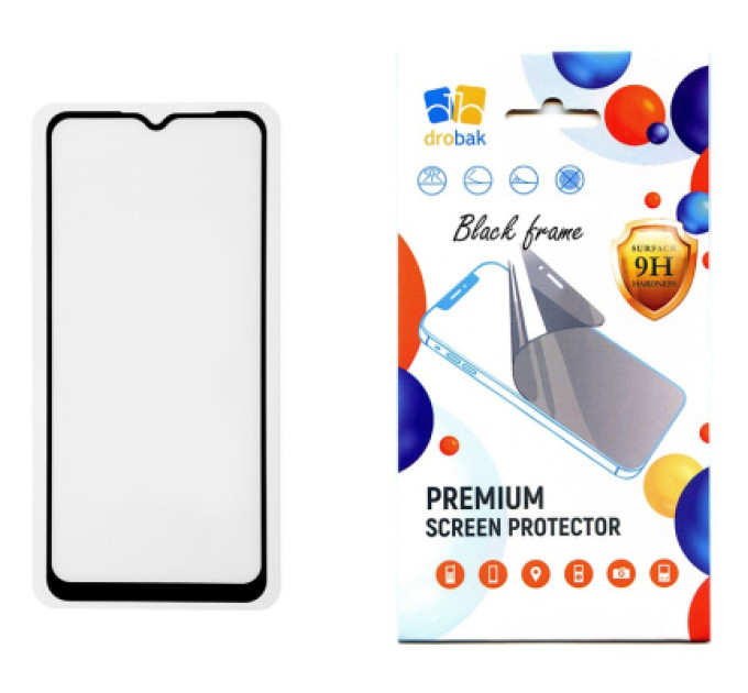 Drobak Скло захисне Drobak Motorola E13 (Black) (717143)