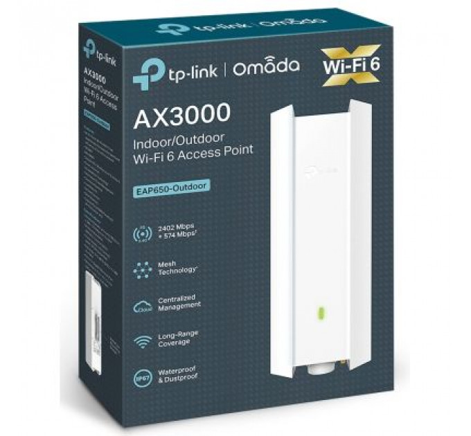 Точка доступу Wi-Fi TP-Link EAP650-Outdoor