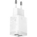 Baseus Зарядний пристрій Baseus Compact Charger 2U White (CCXJ010202)