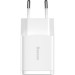Baseus Зарядний пристрій Baseus Compact Charger 2U White (CCXJ010202)