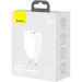 Baseus Зарядний пристрій Baseus Compact Quick Charger U+C 20W EU White (CCXJ-B02)