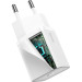 Baseus Зарядний пристрій Baseus Super Si Quick Charger 1C 20W EU White (CCSUP-B02)