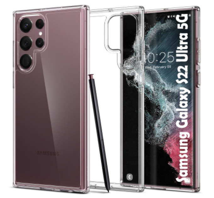 BeCover Чохол до мобільного телефона BeCover Samsung Galaxy S22 Ultra 5G SM-S908 Transparancy (709088)