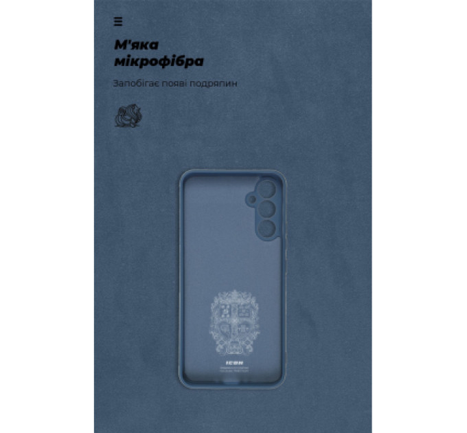 Armorstandart Чохол до мобільного телефона Armorstandart ICON Case Samsung A34 5G (A346) Camera cover Dark Blue (ARM66174)