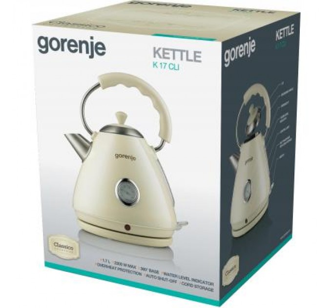 Gorenje Електрочайник Gorenje K17CLI