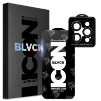 Скло захисне Armorstandart Supreme Plus Black Icon Apple iPhone 13 Pro (ARM68072)