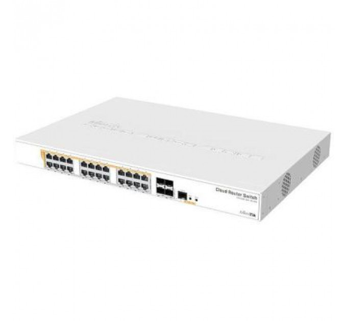 Комутатор мережевий Mikrotik CRS328-24P-4S+RM