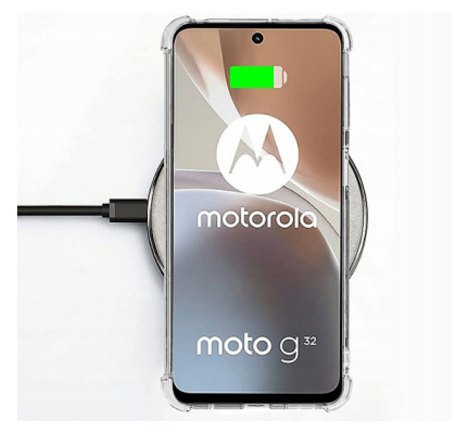 BeCover Чохол до мобільного телефона BeCover Anti-Shock Motorola Moto G32 Clear (709316)