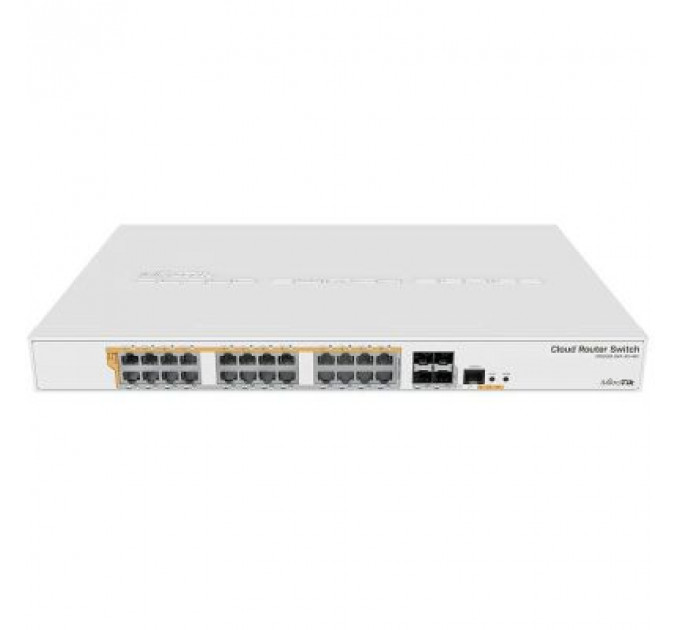 Комутатор мережевий Mikrotik CRS328-24P-4S+RM