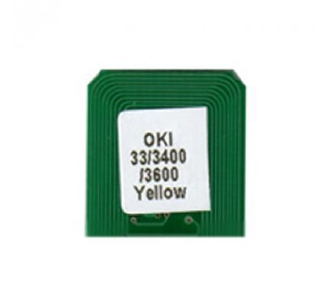 Чип для картриджа OKI C3300/3400/3600 (2.5K) Cyan BASF (WWMID-71125)
