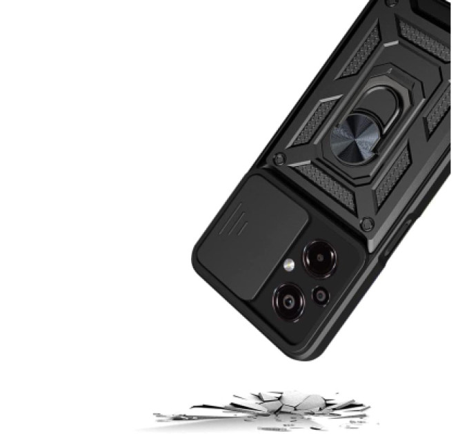 BeCover Чохол до мобільного телефона BeCover Military Poco M5 4G Black (709121)