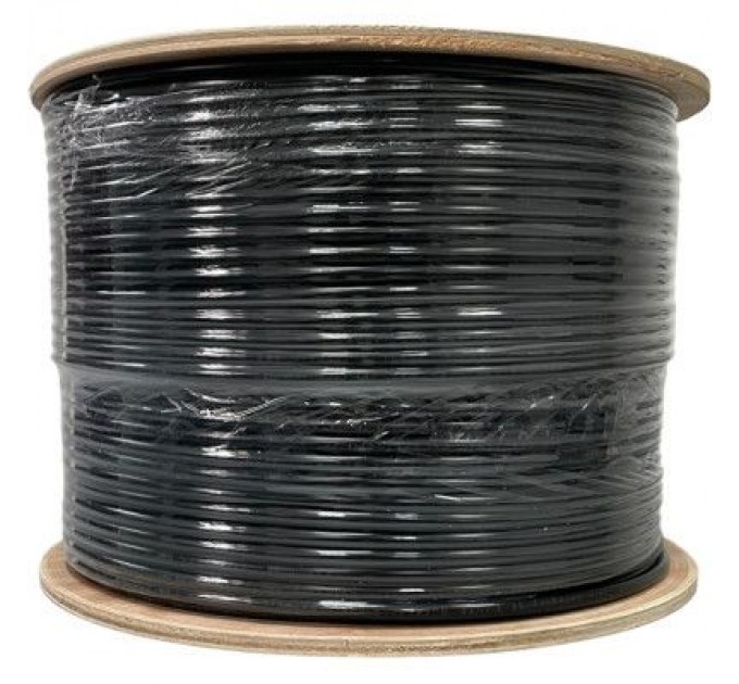 Кабель мережевий GEAR UTP 305м, cat.5e, CCA, 4*2*0,51, PVC+PE, outdoor (GEC-UTPCCAOUT051305)