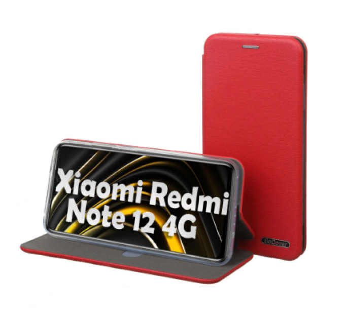 BeCover Чохол до мобільного телефона BeCover Exclusive Xiaomi Redmi Note 12 4G Burgundy Red (709057)