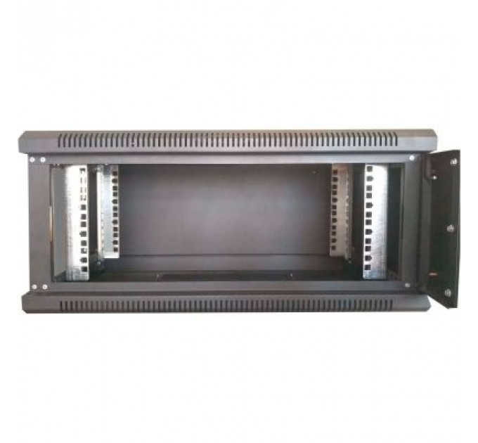 Шафа настінна Hypernet 4U 19" 600x450 (WMNC-4U-FLAT-BLACK)