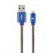 Cablexpert Дата кабель USB 2.0 AM to Lightning 2.0m Cablexpert (CC-USB2J-AMLM-2M-BL)