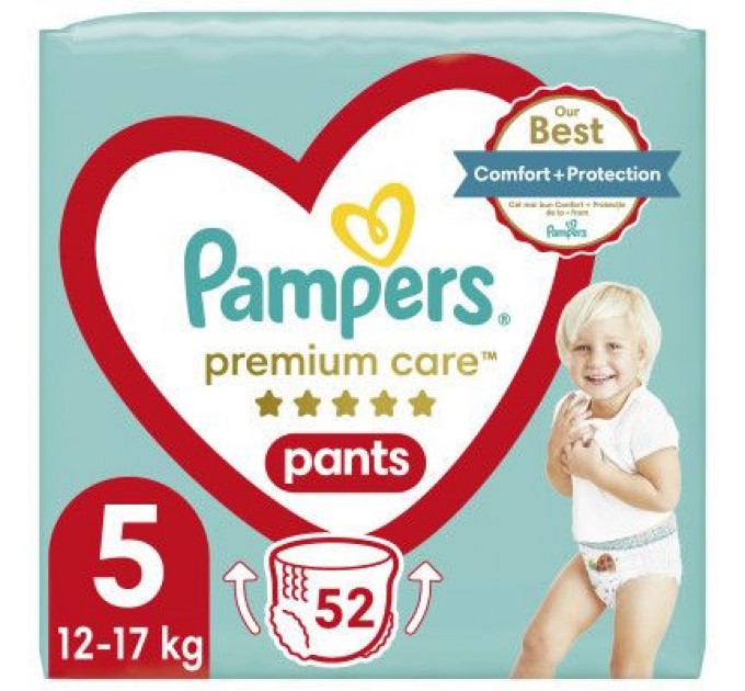 Pampers Підгузки Pampers Premium Care Pants Junior 5, 52 шт (8001090760036)