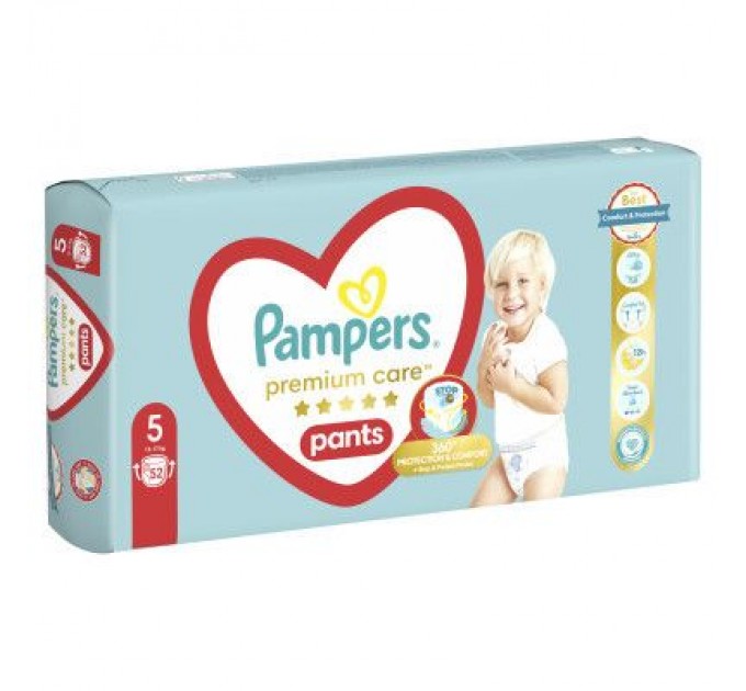 Pampers Підгузки Pampers Premium Care Pants Junior 5, 52 шт (8001090760036)