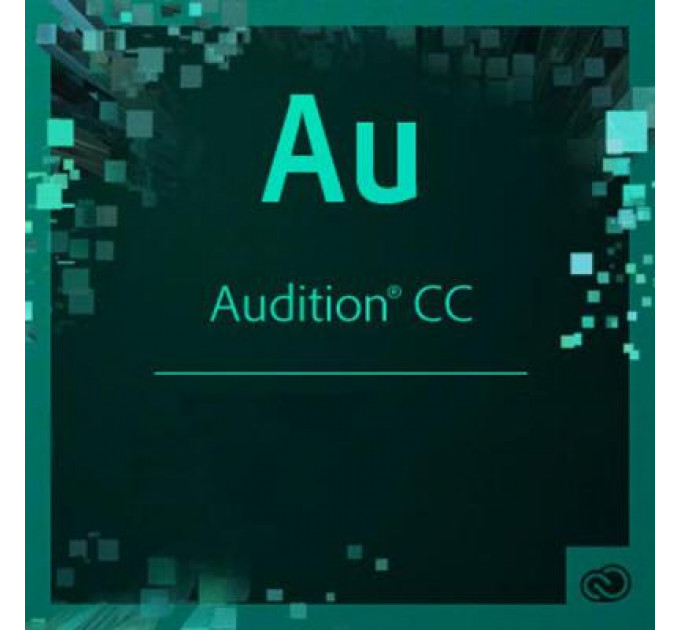 ПЗ для мультимедіа Adobe Audition CC teams Multiple/Multi Lang Lic Subs New 1Ye (65297746BA01B12)