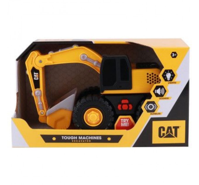 Funrise Спецтехніка Funrise CAT Екскаватор зі світлом та звуком (82399)