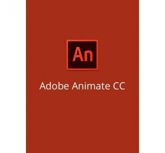 ПЗ для мультимедіа Adobe Animate CC / Flash Professional CC teams Multiple/Multi Lang (65297552BA01B12)