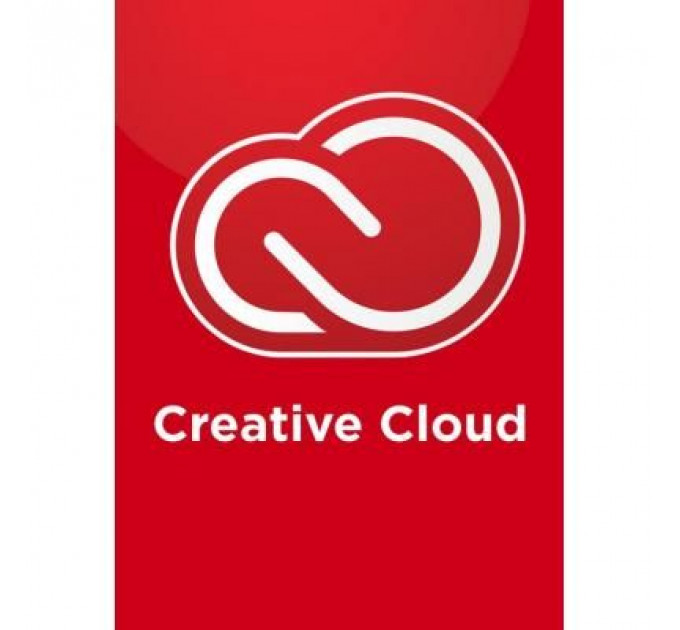 ПЗ для мультимедіа Adobe Creative Cloud teams Apps Multiple/Multi Lang Lic Subs New 1 (65297752BA01B12)