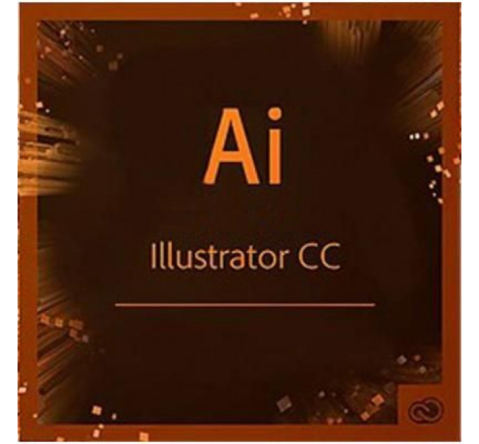 ПЗ для мультимедіа Adobe Illustrator CC teams Multiple/Multi Lang Lic Subs New 1Year (65297603BA01B12)