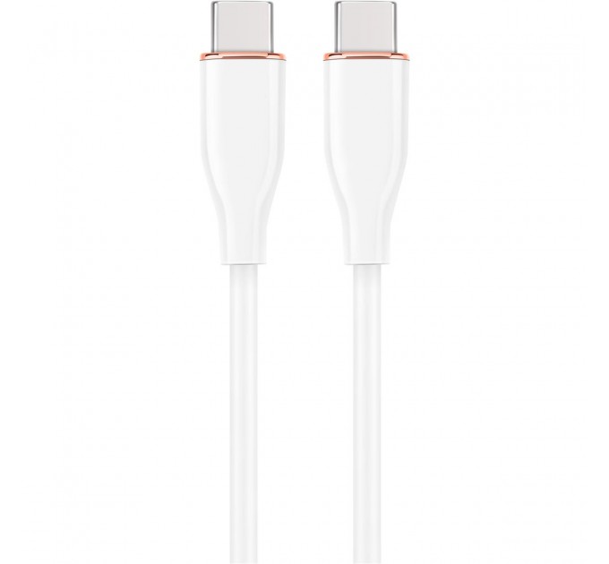 Cablexpert Кабель Cablexpert USB Type-C - USB Type-C (M/M), 3 A, 60 W, 1.5 м, White (CC-USB2S-CMCM-1.5M-W)