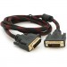 Merlion Кабель мультимедійний DVI M to DVI M 1.5m 24+1pin black/red Merlion (YT-DVI(M)/(M)NY/RD-1.5m)