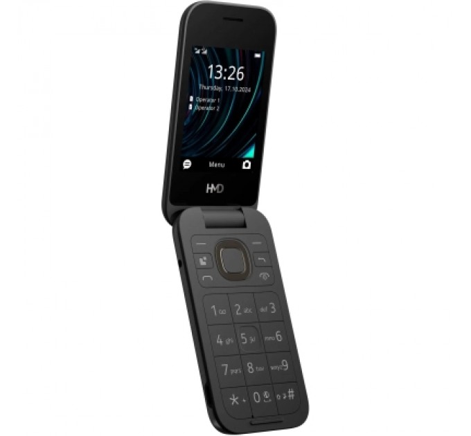 HMD Мобільний телефон HMD 2660 4G Flip DS Black