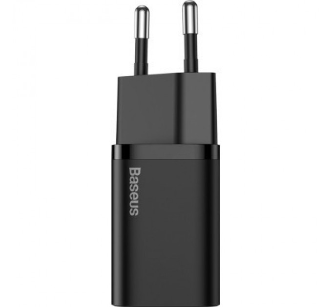 Baseus Зарядний пристрій Baseus 1xUSB 25W (USB-C) + Cable Type-C black (TZCCSUP-L01)