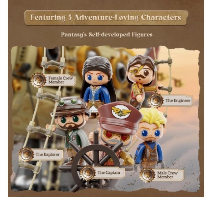 Pantasy Конструктор Pantasy Original Дирижабль Steampunk (85021)