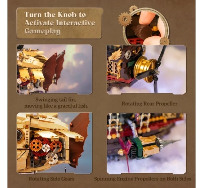 Pantasy Конструктор Pantasy Original Дирижабль Steampunk (85021)