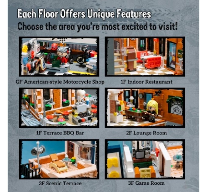 Pantasy Конструктор Pantasy Original Моторесторан (85024)