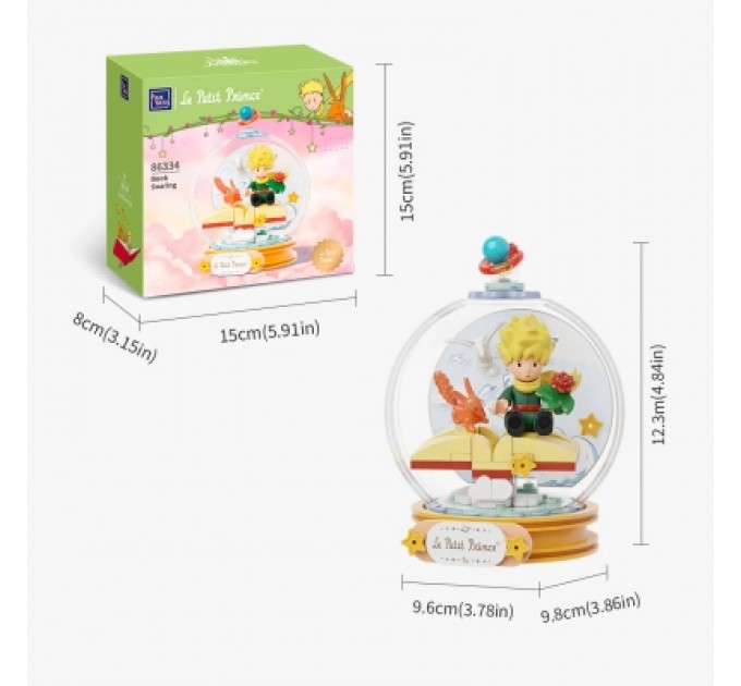 Pantasy Конструктор Pantasy Le Petit Prince Зимова мелодія (86333)