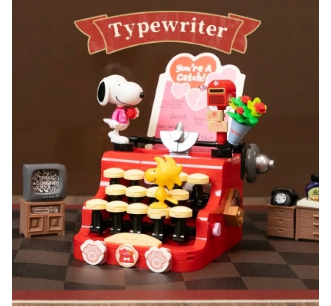 Pantasy Конструктор Pantasy Snoopy Друкарська машинка (86913)