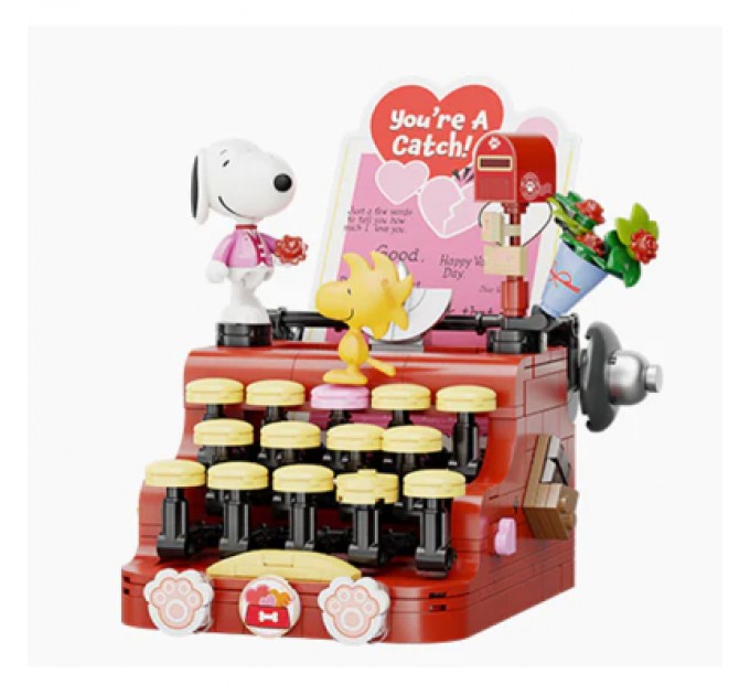 Pantasy Конструктор Pantasy Snoopy Друкарська машинка (86913)