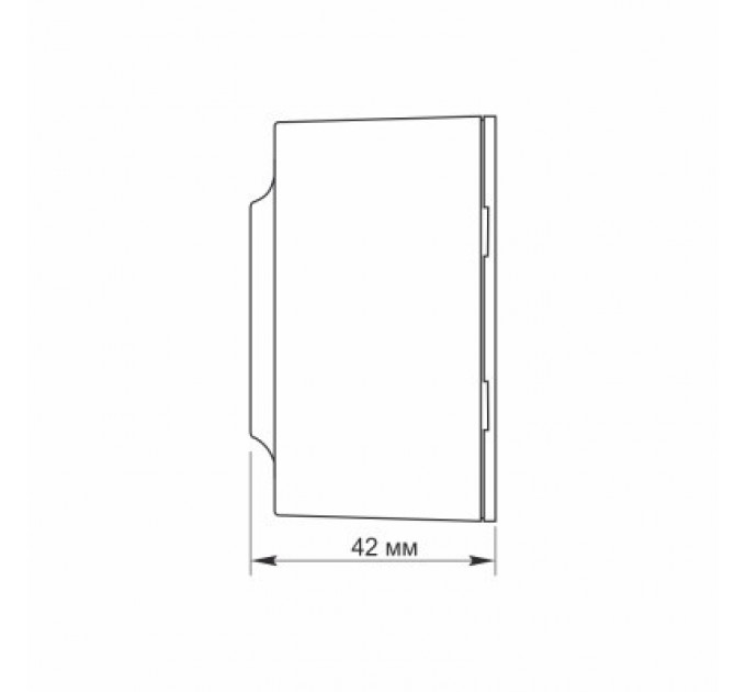 Videx Розетка Videx BINERA IP20 зовнішня 2ая із заземленням біла (VF-BNS22G-W)