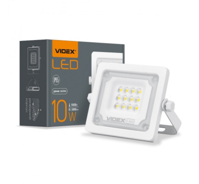 Videx Прожектор Videx LED  10W 5000K 220V (VL-F2e-105W)