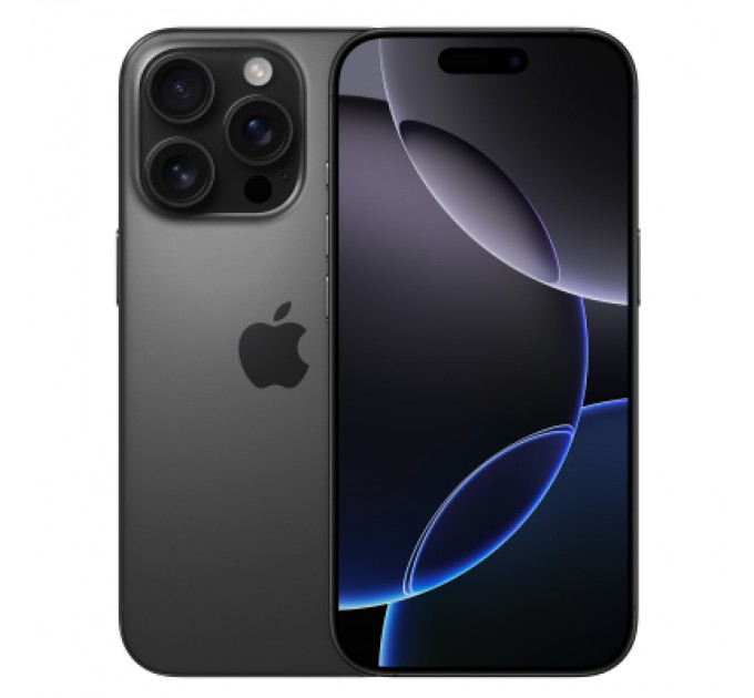 Apple Мобільний телефон Apple iPhone 16 Pro 1TB Black Titanium (MYNR3)