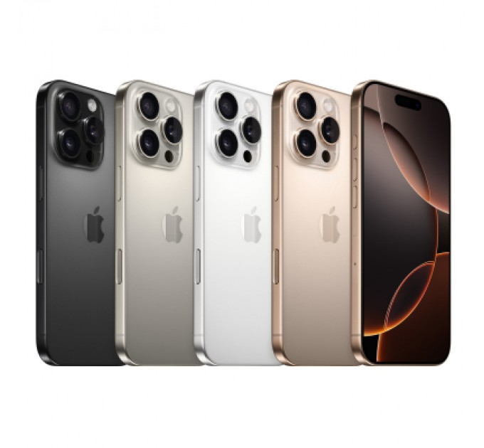 Apple Мобільний телефон Apple iPhone 16 Pro Max 1TB Desert Titanium (MYX63)