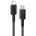 Anker Дата кабель USB-C to USB-C 1.8m nylon 322 black Anker (A81F6G11)
