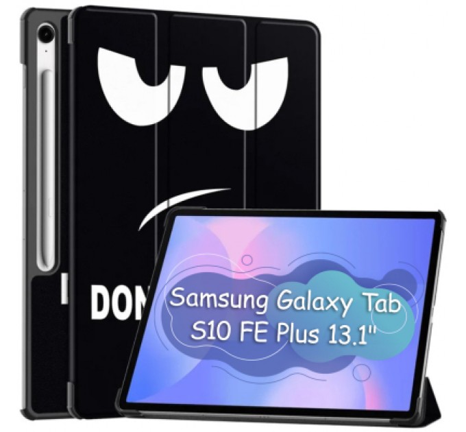 BeCover Чохол до планшета BeCover Smart Case Samsung Galaxy Tab S10 FE Plus (SM-X620/SM-X626) 13.1" Dont Touch (713386)