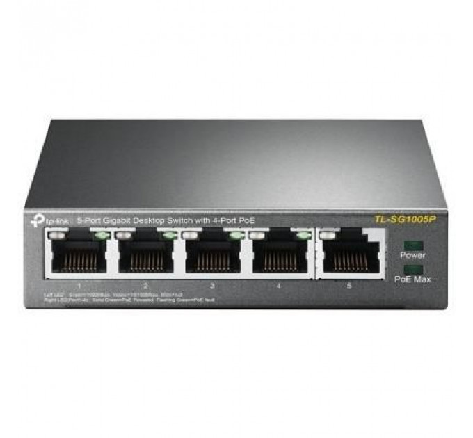 Комутатор мережевий TP-Link TL-SG1005P