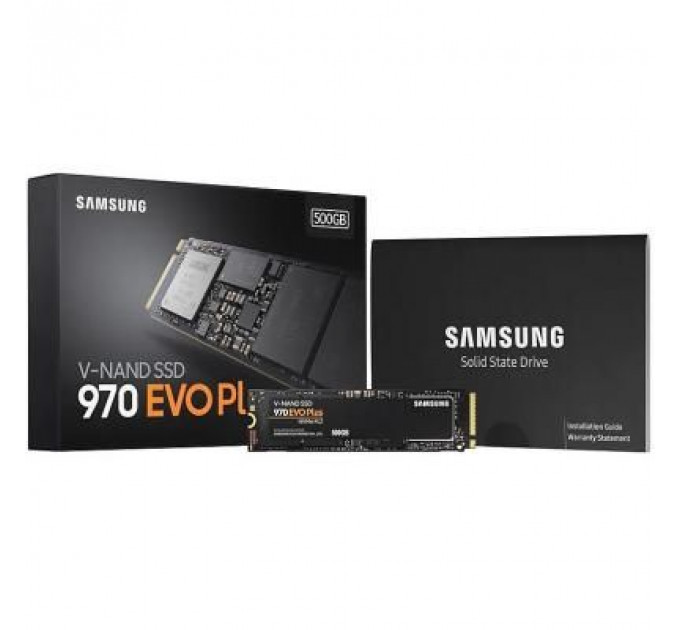 Накопичувач SSD M.2 2280 500GB 970 EVO Plus Samsung (MZ-V7S500BW)