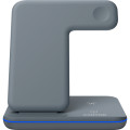 Canyon Зарядний пристрій Canyon WS-303, 3in1 Wireless Dark Grey (CNS-WCS303DG)