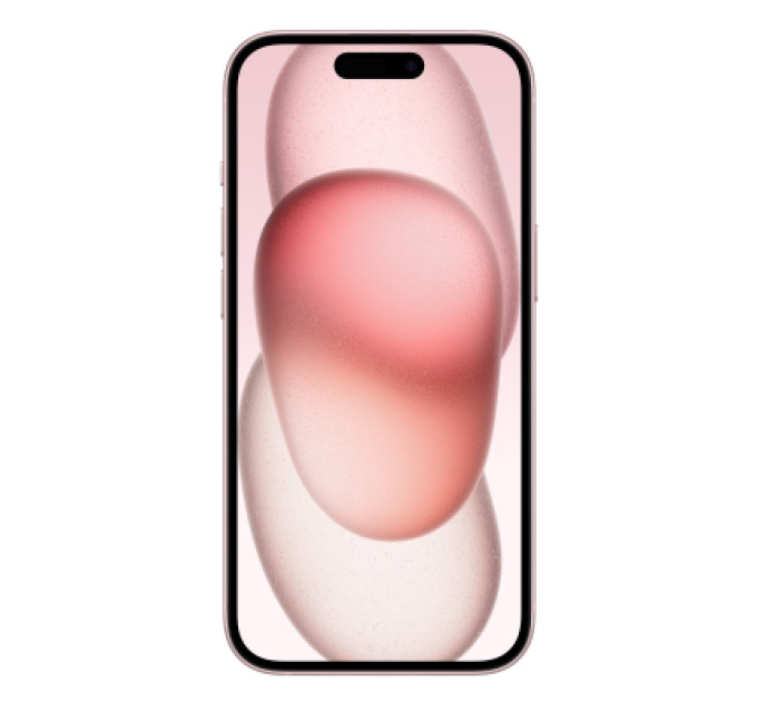 Apple Мобільний телефон Apple iPhone 15 128GB Pink (MTP13)