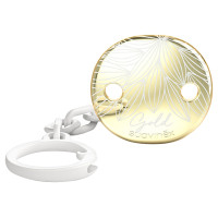 Кліпса для пустушок Suavinex Gold Edition біла (307866)
