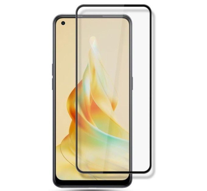 BeCover Скло захисне BeCover Oppo Reno8 T Black (709771)
